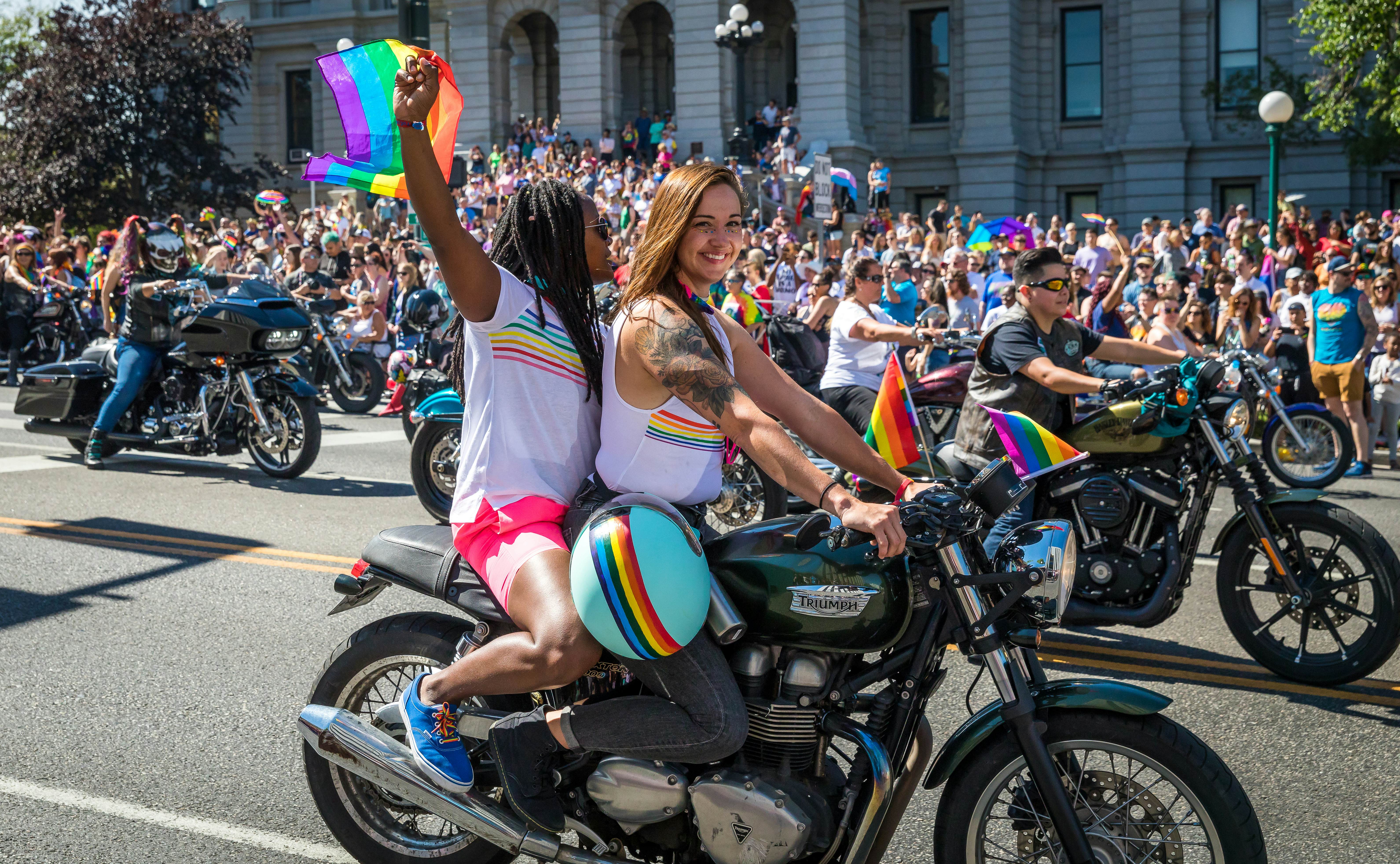 Denver, Colorado, USA - June 16th 2019, Denver pride parade; Shutterstock ID 1725948265; your: Erin Lenczycki; gl: 65050; netsuite: Digital Editorial; full: Online Editorial